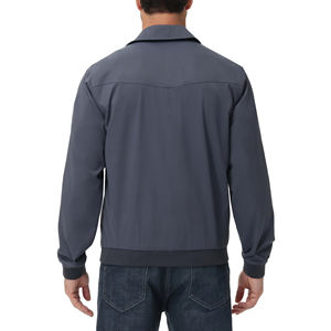 Wind Breaker Jacket Custom <b>Men's</b> Jackets Lightweight Fleece Jacket Windproof Working <b>Coat</b> Soft-Shell Waterproof Hiking Jacket - Product Image 2