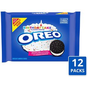 Galletas OREO con Crema de Chocolate para Pastel de Cumpleaños, Tamaño Familiar, Paquetes de 12-17 oz - Product Image 5