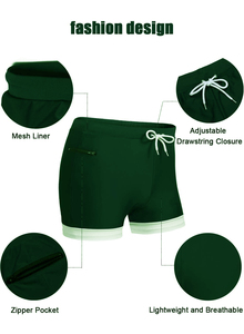 Shorts de bain solides et à la mode Nouveau style décontracté fitness Nouveaux shorts décontractés Hommes Polyester Running Sport Baseball Shorts - Product Image 4