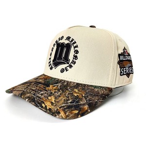 Custom New Style Forest Camo Two Tone Baseball Cap Vietnam Hat Manufacturer Real Tree Camouflage Sport Hats Outdoor Gorra Hunt - Product Image 2