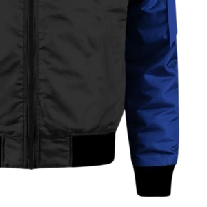 Chaqueta de Satén Zeta Phi Beta para Mujer, Ropa Griega, Hermandad ZPB, Azul Blanco, Bordado de Escudo 1920, Moda Universitaria Premium - Product Image 6