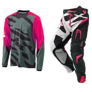 ชุดแข่งรถมอเตอร์ครอสพิมพ์ลายแบบซับลิเมชั่น ระบายอากาศ แห้งเร็ว กันลม ผลิตจากโพลีเอสเตอร์ 100% เย็บอย่างแข็งแรงเพื่อการแข่งขันที่มั่นคง - Product Image 3