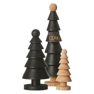 Escultura de árbol de Navidad de Metal dorado, decoración navideña elegante para mesa de sala de estar, mantel, exhibición festiva de temporada - Product Image 2