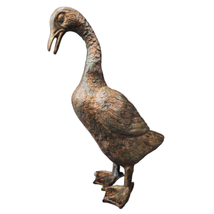 Figurine d'oiseau en métal pour la maison personnalisée Figurine d'oiseau en métal raisonnable décorative de table Ornement de bureau en métal coulé - Product Image 3