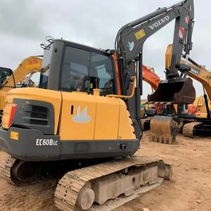 Excavadora Hidráulica de Orugas Pequeña Usada Volvo EC60B/EC60D de 6 Toneladas, Modelo 2023, Motor Volvo D3.4A en Existencia - Product Image 4