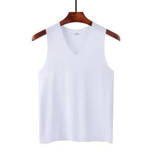 Silk Tank Tops Seamless <b>Men</b> <b>Vest</b> Sleeveless Sport Bodysuit <b>Vest</b> <b>For</b> <b>Men</b> Clothing Plain Casual Summer Tank Undershirts Cool <b>Gym</b> - Product Image 1
