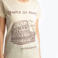 Camisetas de Mujer para Toda la Temporada 2025, Manga Corta, Cuello Redondo, Color Sólido, Estampado Informal, Suaves, 100% Algodón, Ecológicas, Transpirables