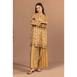 Conjunto de Top y Pantalón con Estampado Digital Dobby IPS-24-08 - Product Image 1