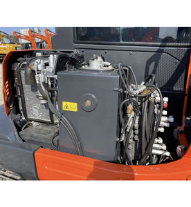 Mini-excavatrice sur chenilles hydraulique Kubota KX163 d'occasion, 6 tonnes, machine d'occasion, excavatrices d'occasion, CE, vente chaude - Product Image 3