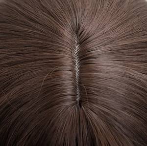 Pelucas de encaje frontal transparente 13x6 para mujer, lisas con reflejos, 150% de densidad, cabello humano Remy brasileño, base de seda, cierre largo - Product Image 6