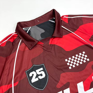 Uniformes de Voleibol Personalizados Clásicos con Logotipo Sublimado, Retro, Reversibles, Estilo Urbano, Bordados, 100% Poliéster para el Cuello - Product Image 3