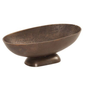 Frutero Moderno Ecológico de Aluminio con Diseño Floral, Tazón para Servir en Restaurantes y Hoteles, Tazones para Ensalada Hechos a Mano y Pulidos - Product Image 3