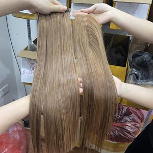 Gran oferta, máquina recta de hueso, extensiones de cabello vietnamita de trama, cabello brillante, colores personalizados, sin enredos, sin caída, venta al por mayor - Product Image 3