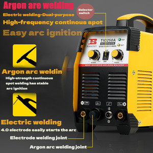 Machine à souder <span class=keywords><strong>TIG</strong></span> ARC à inverseur 220V, double usage, soudeuse portable pratique pour l'aluminium, kit d'outils ARC200 SET - Product Image 2
