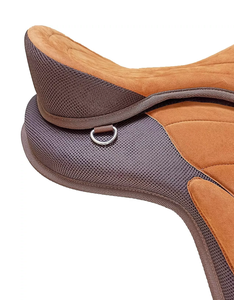 Sillín de caballo sintético de primera calidad, sillín de carrera de montaje completo sin árboles - Product Image 5