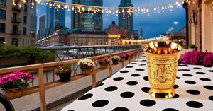 Capacidad de la taza de Julep de menta de latón 10 onzas Color dorado 4,2 pulgadas de altura Koi - Product Image 5