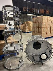 VENTAS PREMIUM: Juego de Batería Pearl Roadshow de Acero Inoxidable, Nuevo, de 5 Piezas + Kits Completos Sellados en Caja - Product Image 2