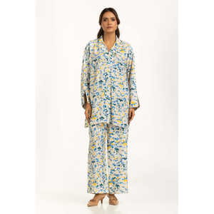 Conjunto Coordinado IPST-55173, Traje Casual de Dos Piezas de Algodón y Nailon Estampado para Primavera/Verano, Tallas XS a 3XL - Product Image 5