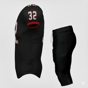 Uniforme de Fútbol Americano de Diseño Superior para Equipo, Unisex, Superventas, Personalizable, Transpirable, de Manga Corta - Product Image 6