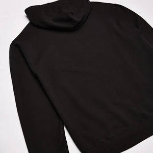 Baggy lourd 600 Gsm 100% coton sweat à capuche court hommes personnalisé uni unisexe poids lourd français éponge sweats à capuche surdimensionnés - Product Image 3