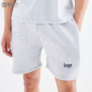 Pantalones Cortos Tie Dye Personalizados para Hombre, Ropa Urbana de Punto Liso en Diferentes Colores a la Venta, Pantalones Cortos Tie Dye para Hombre con Patrón Sólido - Product Image 1