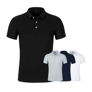 Polo de algodón 100% para hombre, transpirable, de secado rápido, antiarrugas, antipilling, anticontracción, respetuoso con el medio ambiente - Product Image 1
