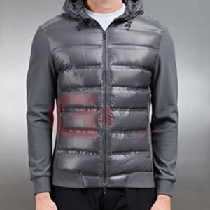 2025 hybride doudoune grande taille hiver chaud veste nouveau Design mode Style hommes personnalisé hybride doudoune - Product Image 2