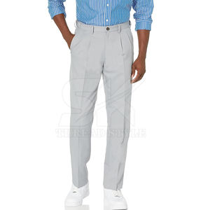 กางเกง2024ทรงตรงสำหรับผู้ชายกางเกงผ้าฝ้ายทรงสลิมฟิตสไตล์ใหม่ตามสั่ง - Product Image 4