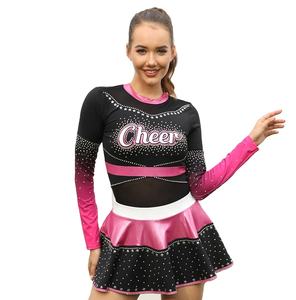 Fabricant d'impression numérique Jupe de pom-pom girl grande taille Uniforme de pom-pom girl personnalisé pour les filles - Product Image 1