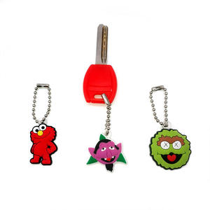 Custom Soft PVC & Silicone Keychain Soft Rubber Keyring for Promotional Carabiners & Key <b>Holder</b> - Product Image 6