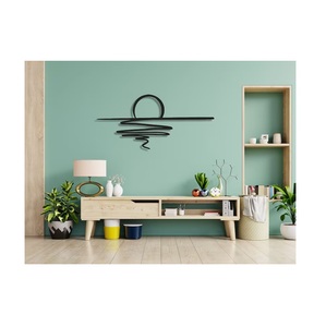 Diseño directo de fábrica Sunset Iron Wall Art Deco Style para pasillo Lounge o sala de meditación disponible a precio mayorista - Product Image 1