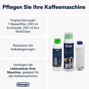 Kit d'entretien DeLonghi pour machines à café avec détartrant - Product Image 2