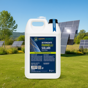 Limpiador de Paneles Solares Fotovoltaicos HM Professional Antiestático de 5L, Sistema Desengrasante para Vidrio sin Rallas, sin Humo ni Suciedad - Product Image 3