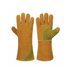 Guantes de soldadura de cuero de alta calidad Cómodos seguridad para las manos para protección industrial Guantes de cuero para hombres - Product Image 5