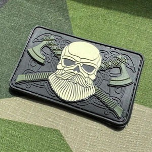 ผ้าสักหลาดอ่อนปรับแต่งได้ผ้านุ่ม3D ระดับยุทธวิธีตะขอปะยางพีวีซีด้านหลังลายพรางระดับเครื่องแบบ - Product Image 2