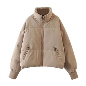 Chaqueta acolchada brillante para hombre, cortavientos de invierno con relleno de burbujas con capucha negra gruesa, servicio OEM, novedad de 2025 - Product Image 4