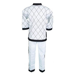 Solid <b>Men</b> Plain Blank Taekwondo Uniform With Custom Logo Martial Arts Wear <b>Kimono</b> De Jiu Jitsu Taekwondo Uniform - Product Image 2