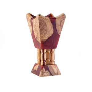 Vente chaude Arabe Bakhoor Brûleur Mubakhir Résine Époxy Brûleur D'encens Tendance Conception Matériau En Bois Fabricant Prix - Product Image 3