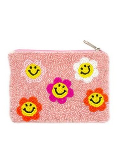 New Handmade Seed Bead Coin <b>Pouch</b> Options Available Seed Beads Embroidery Coin <b>Pouch</b> - Product Image 3