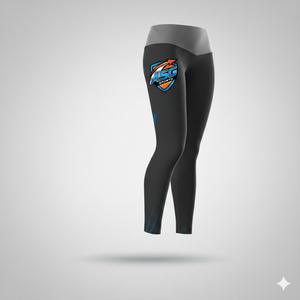 Leggings de yoga personnalisés pour femmes |   Vêtements de sport décontractés respirants à séchage rapide, taille mi-haute, 100 % coton, haute élasticité - Product Image 3