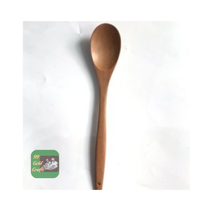 CUILLÈRE EN BOIS FABRIQUÉE À LA MAIN DURABLE OUTIL ÉCOLOGIQUE PARFAIT POUR UNE UTILISATION QUOTIDIENNE DANS LA CUISINE - Product Image 1