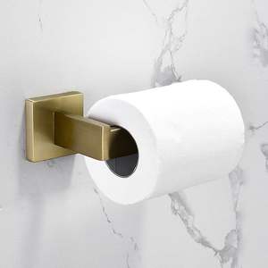Porte-papier toilette en fer robuste pour une utilisation longue durée dans la salle de bain, assurant la stabilité et une tenue fiable du papier - Product Image 1