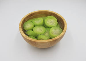 VENTA CALIENTE 100% Cuenco de madera de bambú natural Cuenco redondo ecológico hecho a mano de Vietnam - Product Image 3