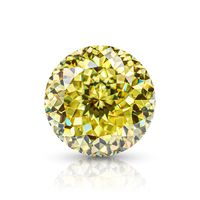 Belle portugaise coupe forme ronde D E F couleur laboratoire cultivé diamant VS1 clarté faisant pour diamant bijoux cadeau pour elle pour les femmes