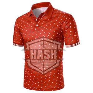 Polo deportivo para hombre, camisa de Golf de secado rápido, 100% poliéster, alta calidad, venta al por mayor - Product Image 1