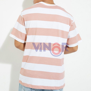 Camisetas de algodón de alta calidad al por mayor para hombre, camisetas informales de colores sólidos, camiseta de talla personalizada para hombre, Camiseta de algodón 100% para hombre - Product Image 5