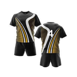 Camisetas y Conjuntos de Uniforme de Rugby para Hombre de Alto Rendimiento, Transpirables, que Absorben la Humedad, 100% Poliéster, Colores Personalizados, Venta al Por Mayor - Product Image 6