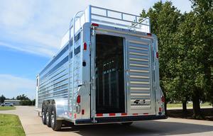 Remolque de Transporte de Ganado de Acero de Calidad, Venta al por Mayor a Precio de Fábrica, Semirremolque para Ganado Vacuno, Ovino y Porcino, Duradero y Resistente - Product Image 2