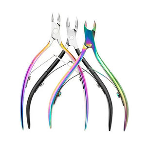 Cortadora de cutículas de acero inoxidable, cortador de cutículas ruso, cortadora de pedicura, herramientas de manicura por INNOVAMED - Product Image 1