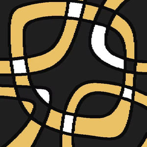 Alfombra Turca de Poliéster Shaggy Adiva, Tejida en Jacquard, Hecha a Máquina, de Pelo Alto, Reversible, Acolchada, para Sala de Estar y Dormitorio - Product Image 1